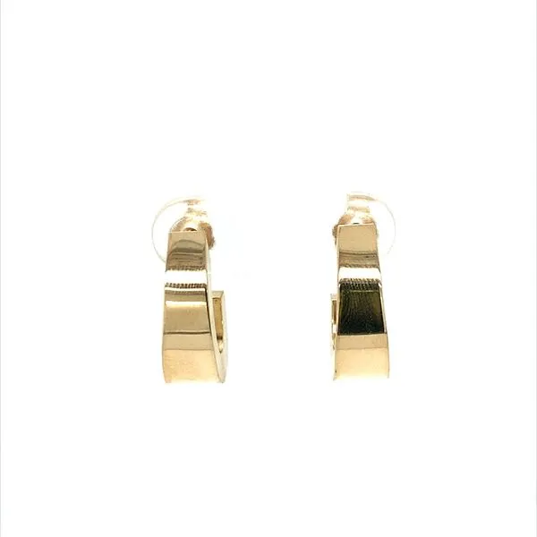 14K Yellow Gold Estate Hoop Earrings Minor Jewelry Inc. Nashville, TN