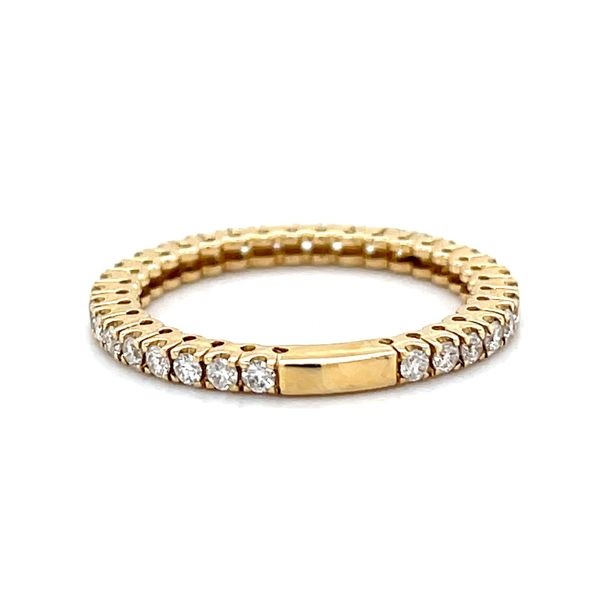 14K Yellow Gold Diamond Wedding Band Image 4 Minor Jewelry Inc. Nashville, TN