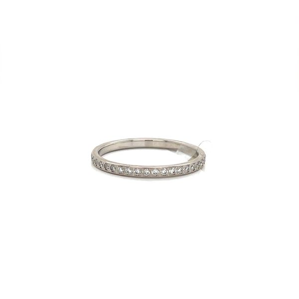 14K White Gold and Diamond Half Anniversary Band Minor Jewelry Inc. Nashville, TN