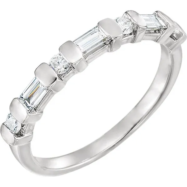 14K White Gold Diamond Wedding Band Minor Jewelry Inc. Nashville, TN