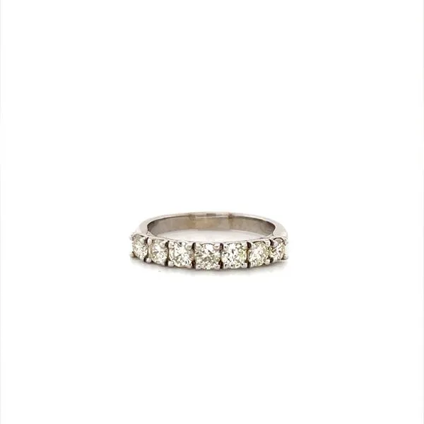 14K White Gold Diamond Wedding Band similar item image