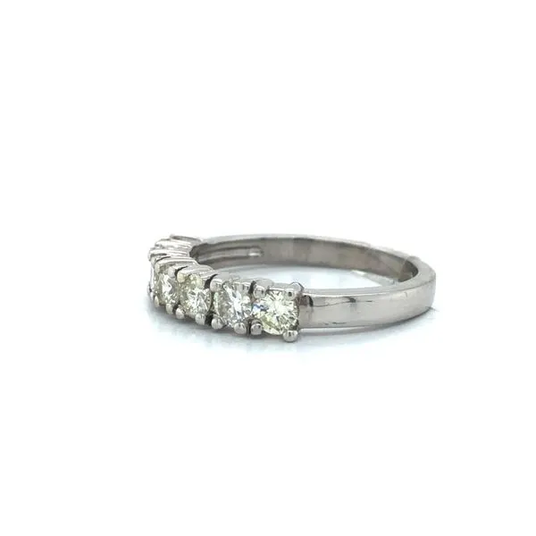 14K White Gold Diamond Wedding Band Image 2 Minor Jewelry Inc. Nashville, TN