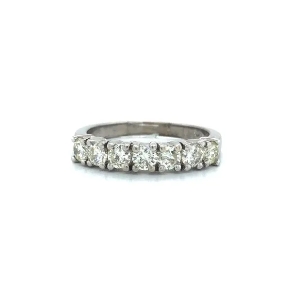 14K White Gold Diamond Wedding Band similar item image
