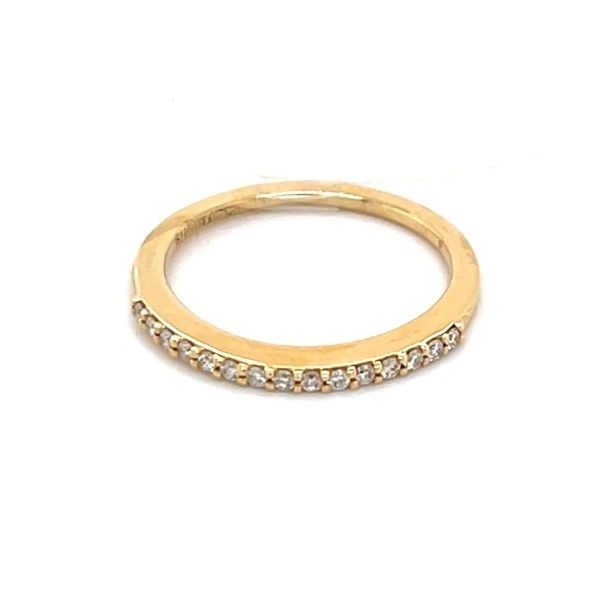 14K Yellow Gold and Diamond Wedding Band Minor Jewelry Inc. Nashville, TN