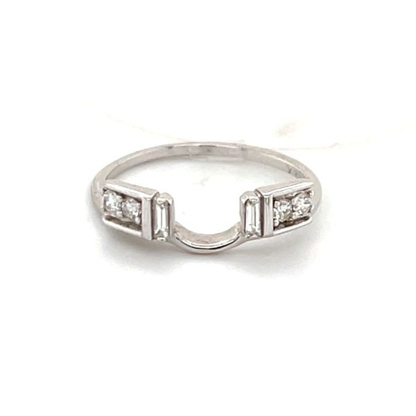 14K White Gold and Diamond Enhancer Wedding Band Minor Jewelry Inc. Nashville, TN