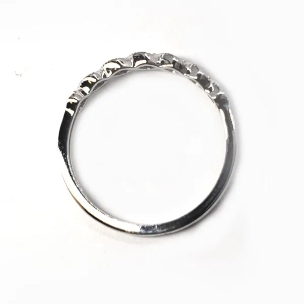 14K White Gold Diamond Wedding Band Image 2 Minor Jewelry Inc. Nashville, TN