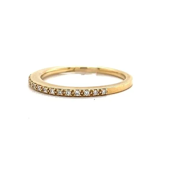 14K Yellow Gold Diamond Wedding Band Image 2 Minor Jewelry Inc. Nashville, TN