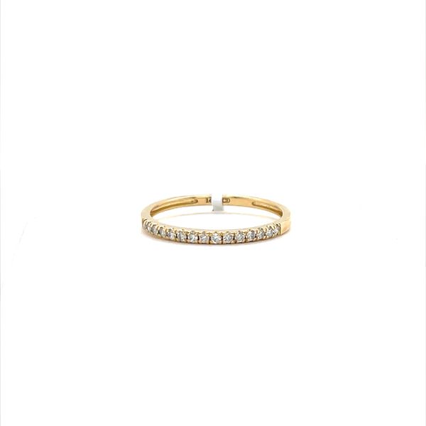 14K Yellow Gold and Diamond Wedding Band Minor Jewelry Inc. Nashville, TN