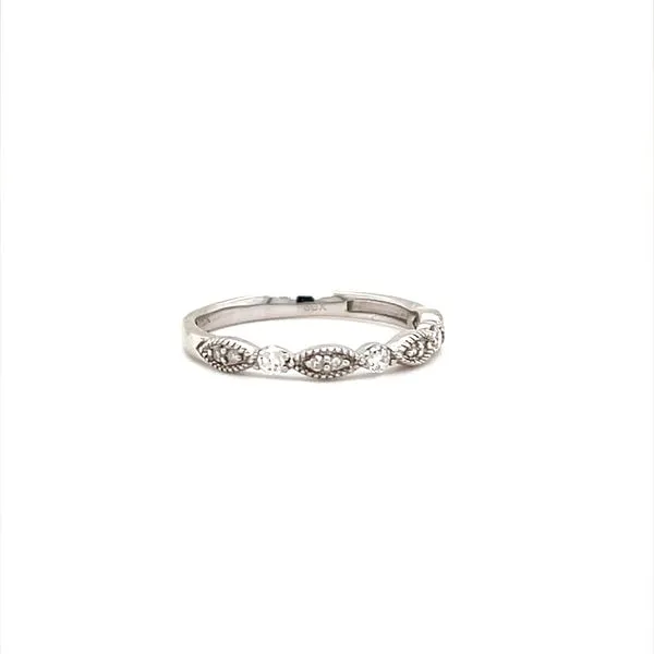 10K White Gold Diamond Wedding Band Image 2 Minor Jewelry Inc. Nashville, TN