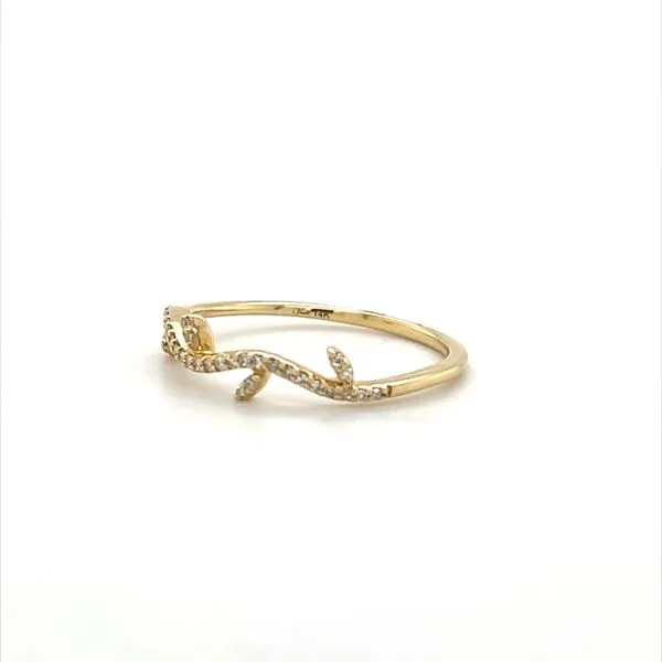 14K Yellow Gold Diamond Wedding Band Image 2 Minor Jewelry Inc. Nashville, TN