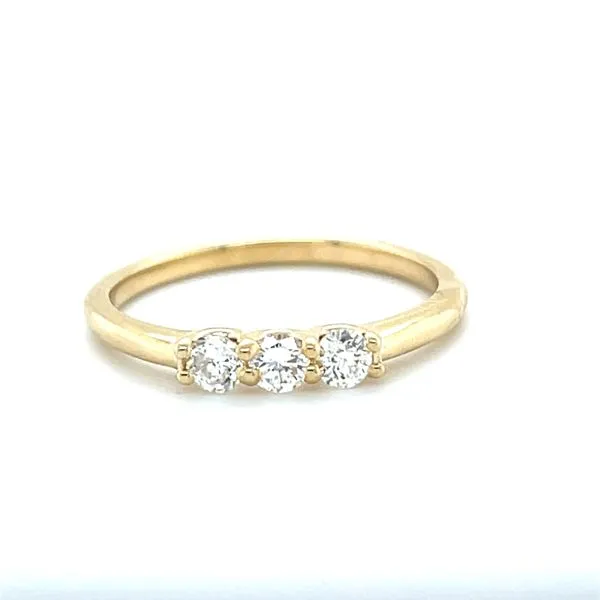 14K Yellow Gold Diamond Band Image 5 Minor Jewelry Inc. Nashville, TN