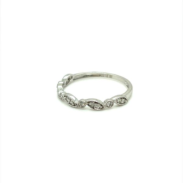 14K White Gold and Diamond Band Image 2 Minor Jewelry Inc. Nashville, TN