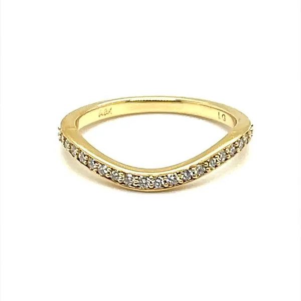 18K Yellow Gold and Diamond Wedding Band Minor Jewelry Inc. Nashville, TN