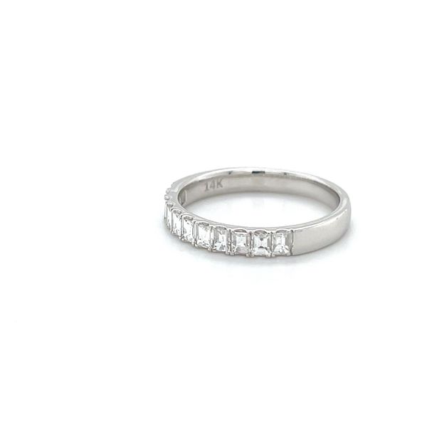 14K White Gold Diamond Wedding Band Image 3 Minor Jewelry Inc. Nashville, TN