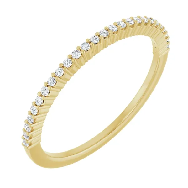 14K Yellow 1/8 CTW SI2 G/H Natural Diamond  Anniversary Band Image 3 Minor Jewelry Inc. Nashville, TN
