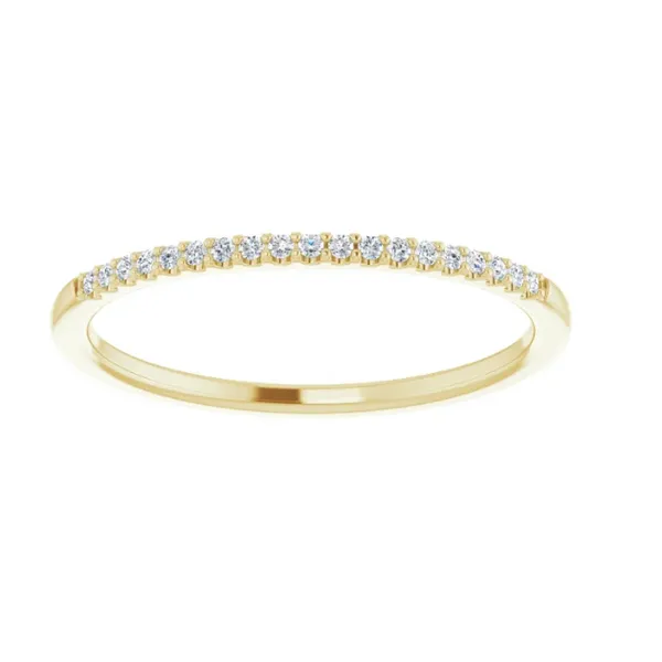 14K Yellow Natural Diamond Band Image 2 Minor Jewelry Inc. Nashville, TN
