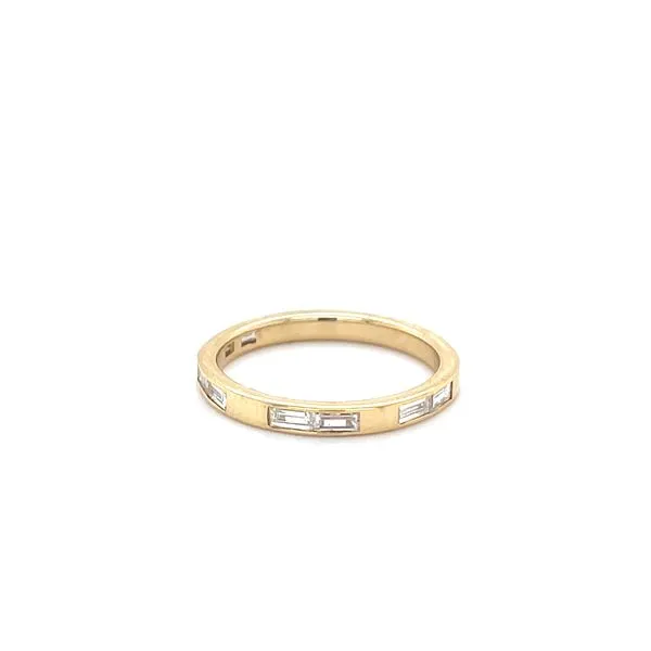 14KY Baguette-Cut Diamond Anniversary Band Image 3 Minor Jewelry Inc. Nashville, TN