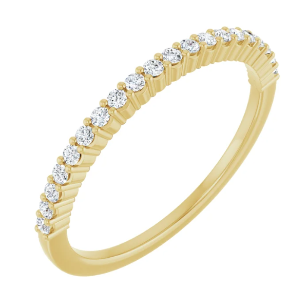 14K Yellow 1/6 CTW SI2 G/H Natural Diamond  Anniversary Band Image 3 Minor Jewelry Inc. Nashville, TN