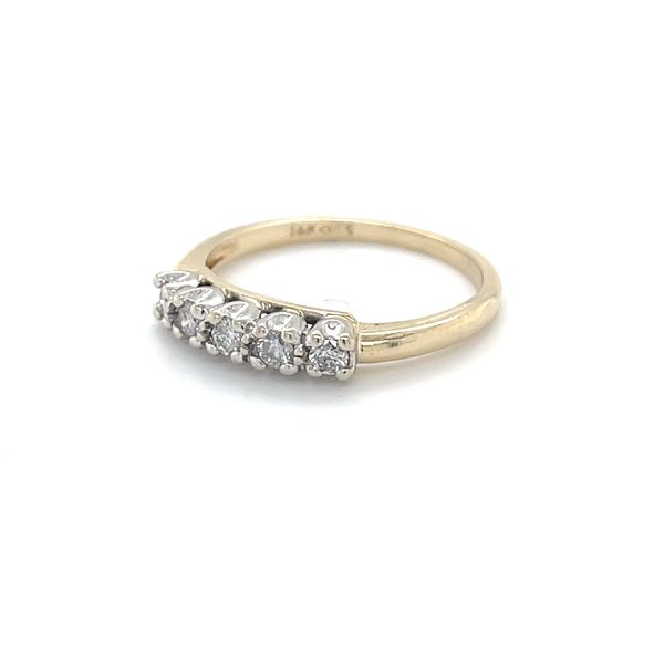 14K Yellow and White Gold Estate Mined Diamond Ring Image 2 Minor Jewelry Inc. Nashville, TN