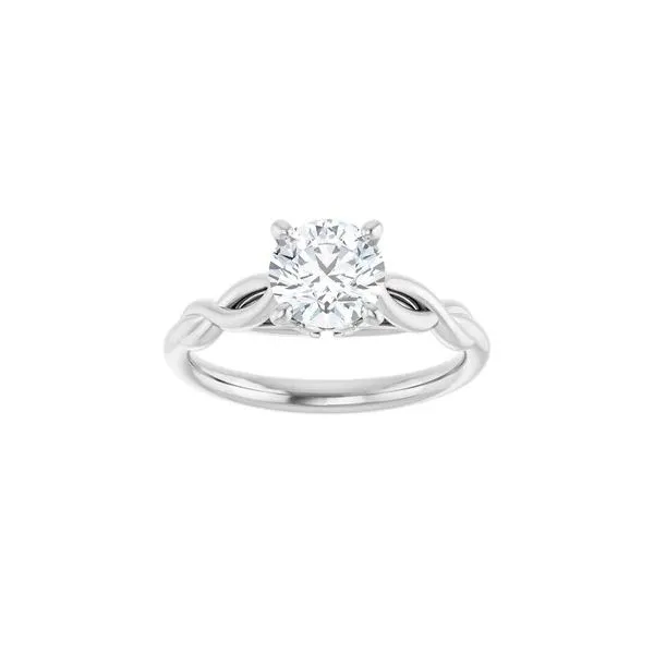 14K White Gold Moissanite Engagement Ring Minor Jewelry Inc. Nashville, TN