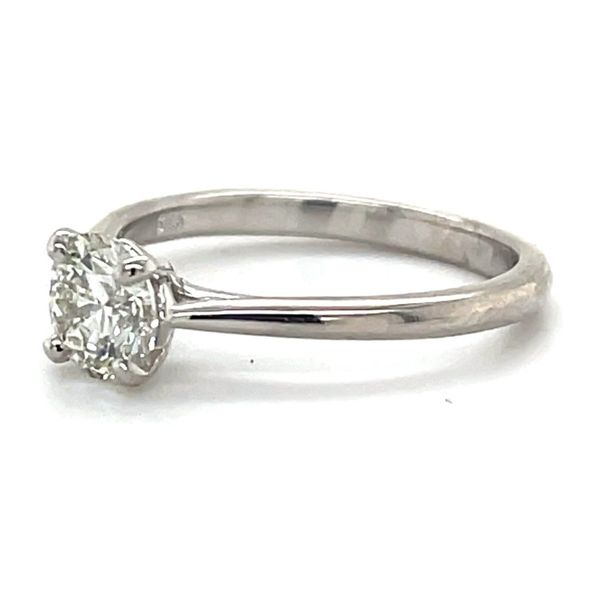 14K White Gold 0.9ct Lab Diamond Solitaire Engagement Ring Image 3 Minor Jewelry Inc. Nashville, TN