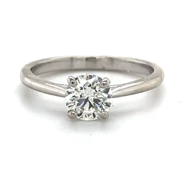 14K White Gold 0.9ct Lab Diamond Solitaire Engagement Ring Minor Jewelry Inc. Nashville, TN