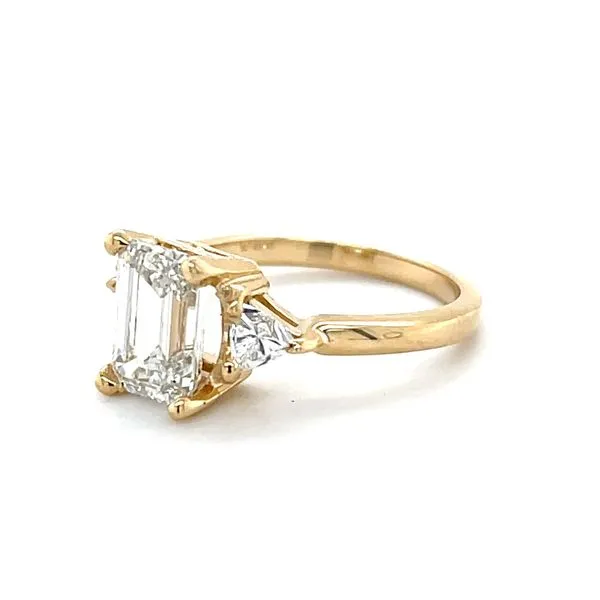 14K Engagement Ring 2.20Ct Emerald Image 2 Minor Jewelry Inc. Nashville, TN