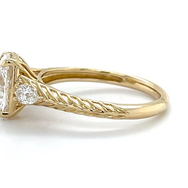 2cttw 14K Y Cushion LAB Diamond Image 2 Minor Jewelry Inc. Nashville, TN