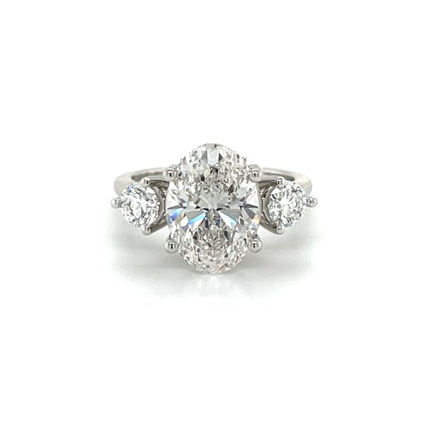 14K White Gold Lab Diamond Engagement Ring Minor Jewelry Inc. Nashville, TN