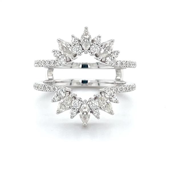 14K White Gold Lab Diamond Estate Ring Jacket Minor Jewelry Inc. Nashville, TN