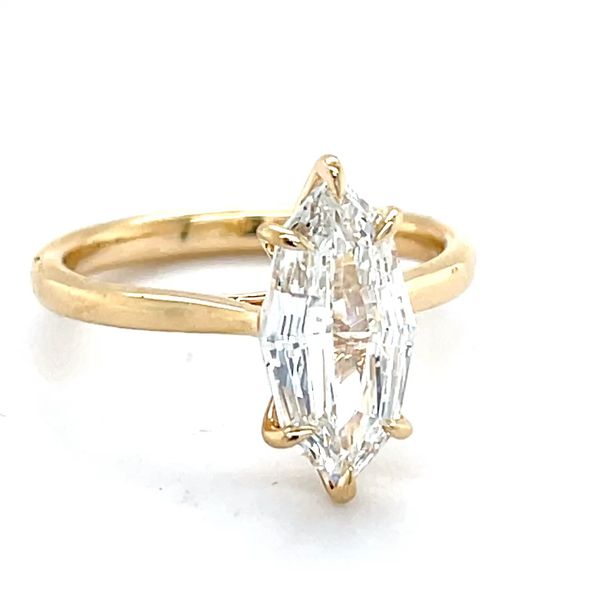 2.04ct Step Cut Marquise E Vs2 Lab Grown Diamond Minor Jewelry Inc. Nashville, TN