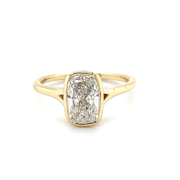 2.07ct Elongated Cushion Lab Diamond Engagement Ring Minor Jewelry Inc. Nashville, TN