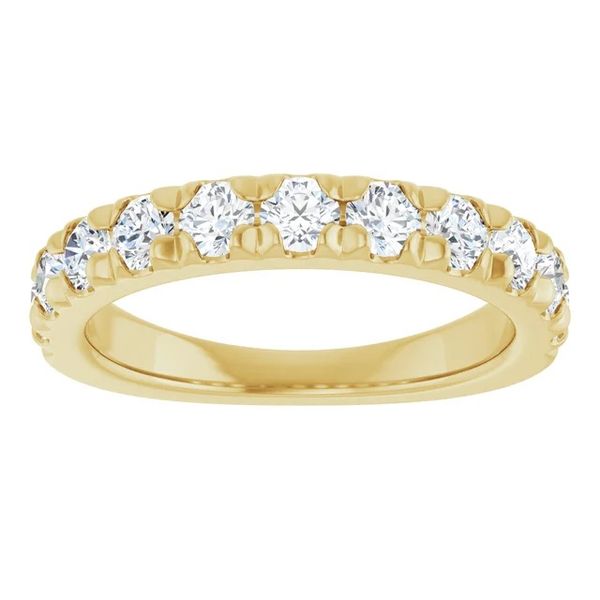 14K Yellow Gold 1.00cttw Lab Diamond 3mm Half-Anniversary Wedding Band Minor Jewelry Inc. Nashville, TN