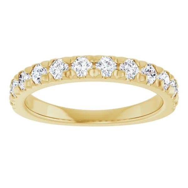 14K Yellow Gold 0.75cttw Lab Diamond 2.5mm Half-Anniversary Wedding Band Minor Jewelry Inc. Nashville, TN