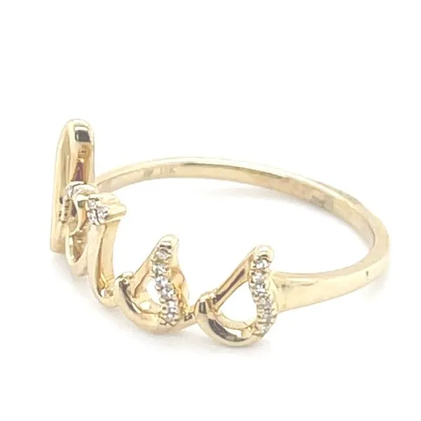10K Yellow Gold Women's Colored Stone Ring Image 2 Minor Jewelry Inc. Nashville, TN