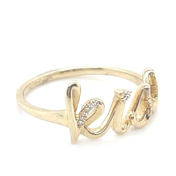 10K Yellow Gold Women's Colored Stone Ring Image 3 Minor Jewelry Inc. Nashville, TN