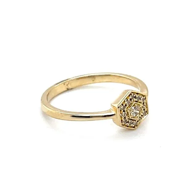 14K Yellow Gold Diamond Ring Image 3 Minor Jewelry Inc. Nashville, TN