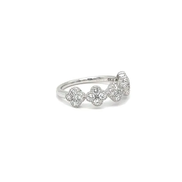 18K White Gold Mined Diamond Ring Image 3 Minor Jewelry Inc. Nashville, TN