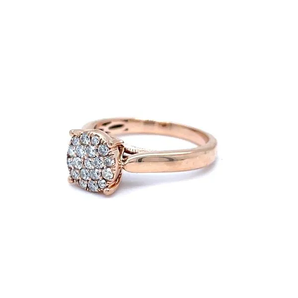 10K Rose Gold Estate Diamond Ring Image 2 Minor Jewelry Inc. Nashville, TN