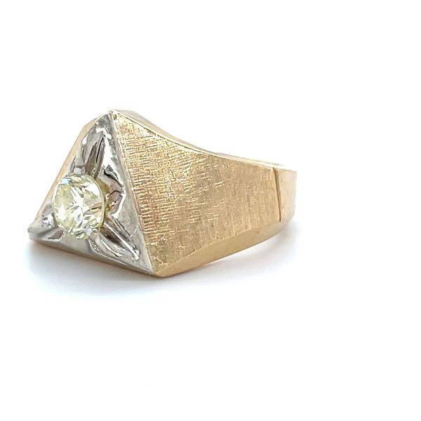 14K Yellow Gold Estate Mined Diamond Fashion Ring Image 2 Minor Jewelry Inc. Nashville, TN