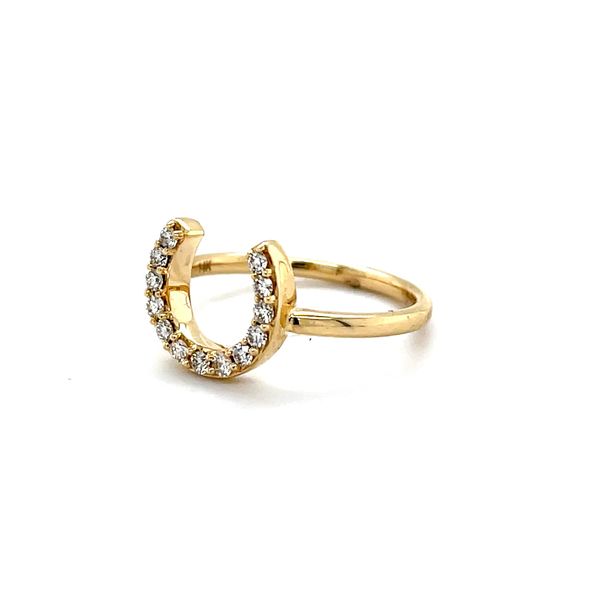 Diamond Horseshoe Ring 14k Minor Jewelry Inc. Nashville, TN