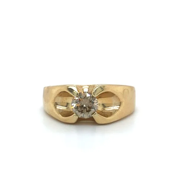 14K Yellow Gold Diamond Ring