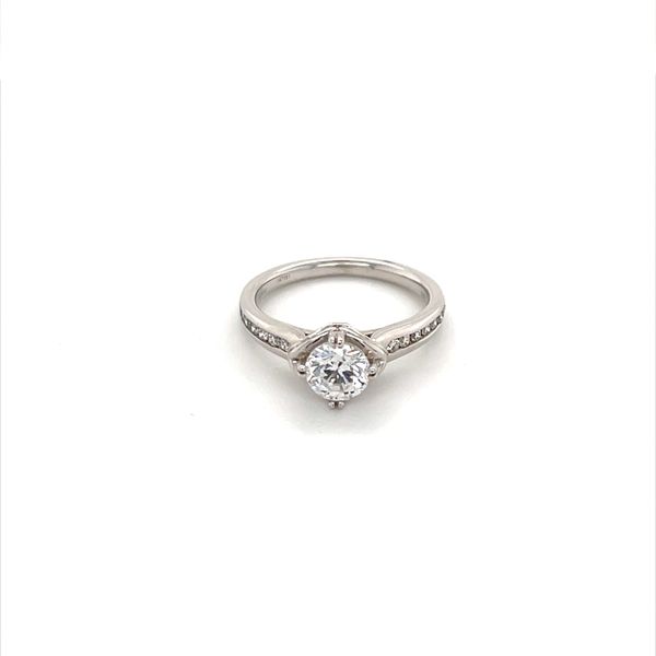 14K White Gold Diamond Semi-mount Engagement Ring Image 2 Minor Jewelry Inc. Nashville, TN