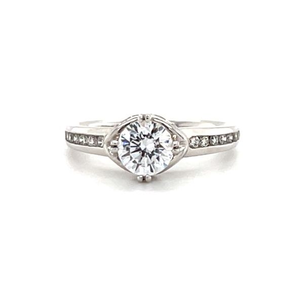 14K White Gold Diamond Semi Mount Minor Jewelry Inc. Nashville, TN