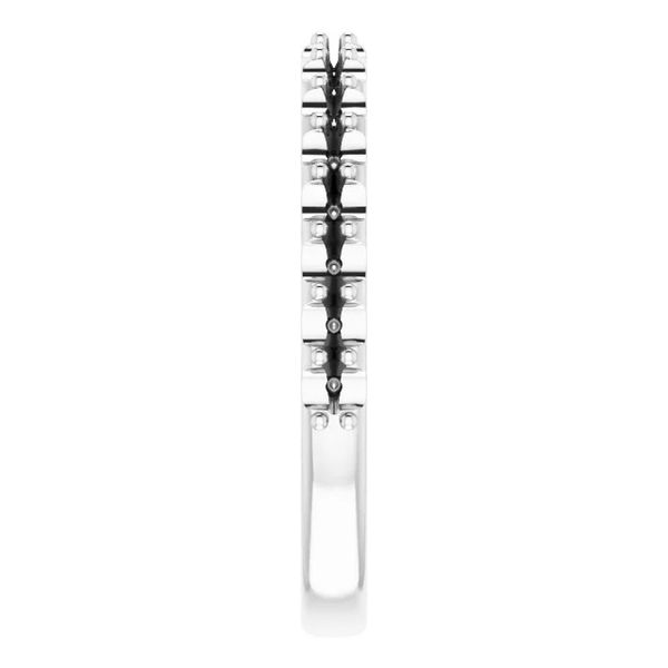 14K White Gold Ring Mounting Image 4 Minor Jewelry Inc. Nashville, TN