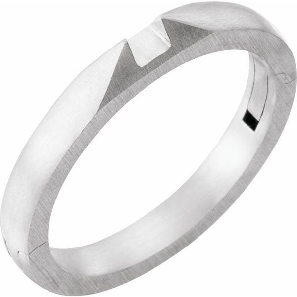 White 14K Adjustable Shank Engagement Ring Mounting Minor Jewelry Inc. Nashville, TN