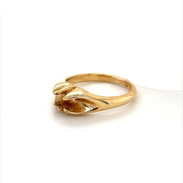 14K Yellow Gold Ring Mounting Image 2 Minor Jewelry Inc. Nashville, TN