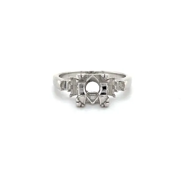 Platinum 7-Stone Ring Mounting