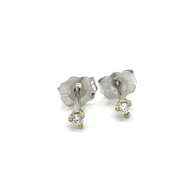 14K White Gold Diamond Stud Earrings Minor Jewelry Inc. Nashville, TN