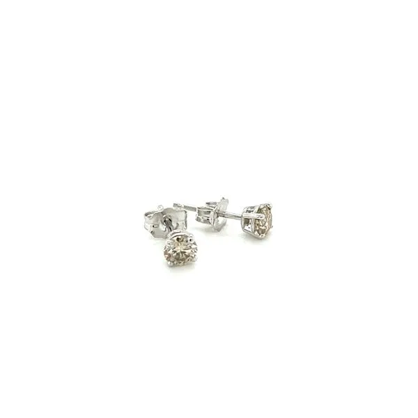 14K White Gold Diamond Stud Earrings Minor Jewelry Inc. Nashville, TN